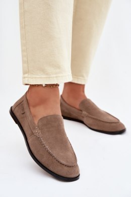 Mokasyny Model Big Star TT274207 Beige - Step in style Step in style