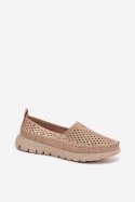 Mokasyny Model Sergio Leone MK099H Gold - Step in style Step in style