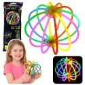 Piłka Fluorescencyjna Świecąca W Ciemnośći Neon Stick 12 Patyczków LEAN TOYS