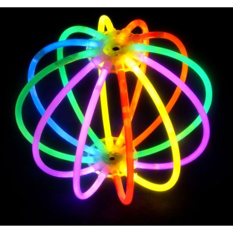 Piłka Fluorescencyjna Świecąca W Ciemnośći Neon Stick 12 Patyczków LEAN TOYS