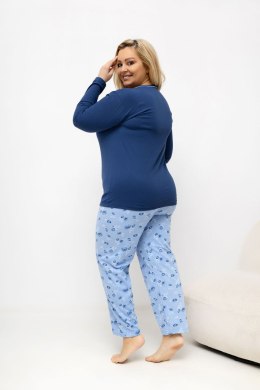 Piżama Damska Model DU-PI-FP-510.13 Dark Blue - Forever Pink Forever Pink