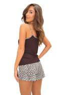Piżama Damska Model Zoya Top Panterka - Donna Donna