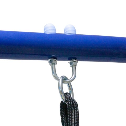 Plac Zabaw Ogrodowy Dla Dzieci Bocianie Gniazdo Huśtawka Kosz Do Gry 4w1 LEAN Toys