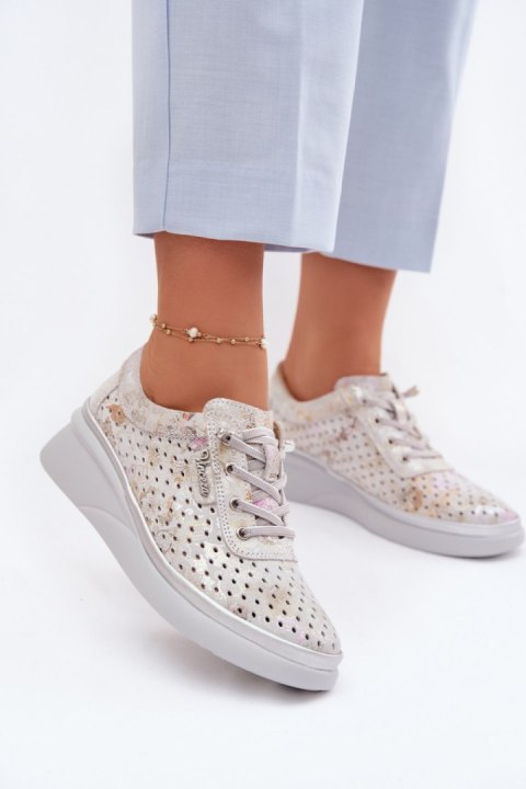 Półbuty Model Vinceza 79603 Grey - Step in style Step in style