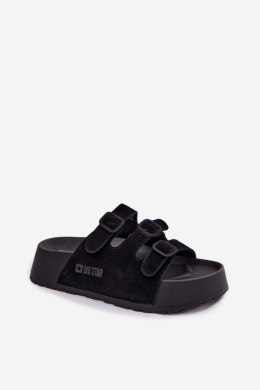Sandał Klapki Model Big Star TT274531 Black - Step in style Step in style