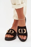 Sandał Klapki Model Elmera ML532 Black - Step in style Step in style