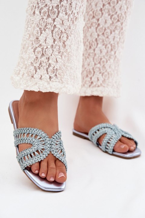 Sandał Klapki Model Fariella 2674-4 Blue - Step in style Step in style