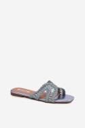 Sandał Klapki Model Fariella 2674-4 Blue - Step in style Step in style