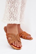 Sandał Klapki Model Fariella 2674-8 Orange - Step in style Step in style
