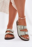 Sandał Klapki Model Oliena CD207 Mint - Step in style Step in style