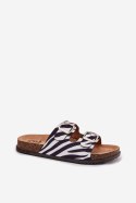 Sandał Klapki Model Oliena CD207 Zebra - Step in style Step in style