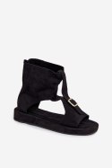 Sandały Model Coralya NN624 Black - Step in style Step in style