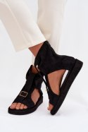 Sandały Model Coralya NN624 Black - Step in style Step in style
