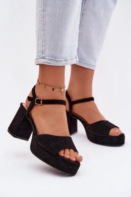 Sandały Model Iserelle 2839 Black - Step in style Step in style
