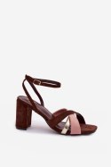 Sandały Model Karilora LOLA5275 Brown - Step in style Step in style