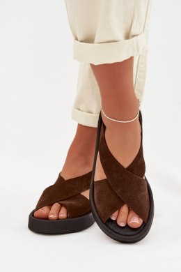 Sandały Model Zazoo 3196 Brown - Step in style Step in style