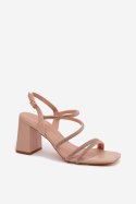 Sandały Modele Brelia X8469 Beige - Step in style Step in style