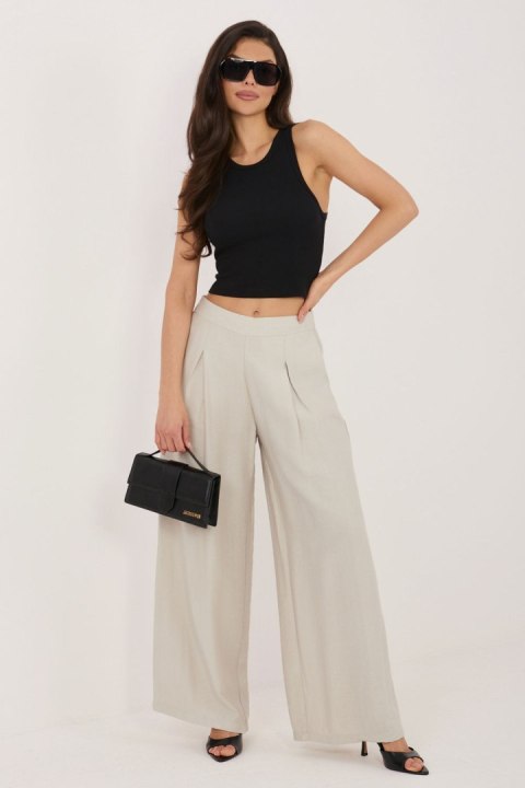 Spodnie Damskie Model D60103M62449E1 Light Beige - Sublevel Sublevel
