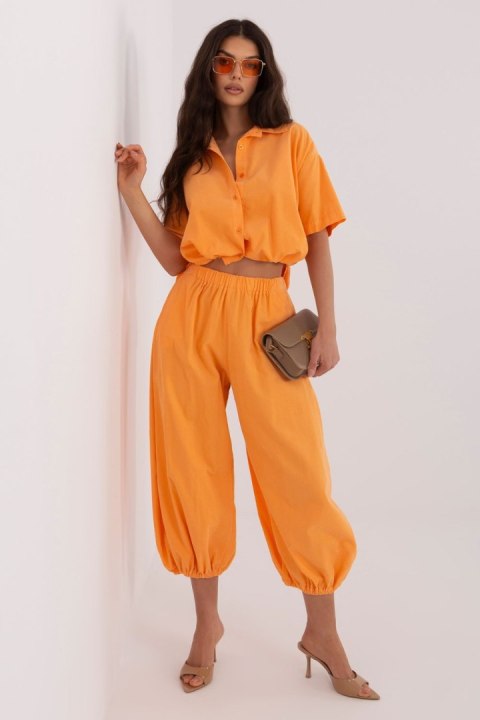 Spodnie Damskie Model IT-SP-FL10309-1.02 Light Orange - Italy Moda Italy Moda