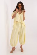Spodnie Damskie Model IT-SP-FL10309-1.91 Light Yellow - Italy Moda Italy Moda
