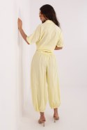 Spodnie Damskie Model IT-SP-FL10309-1.91 Light Yellow - Italy Moda Italy Moda