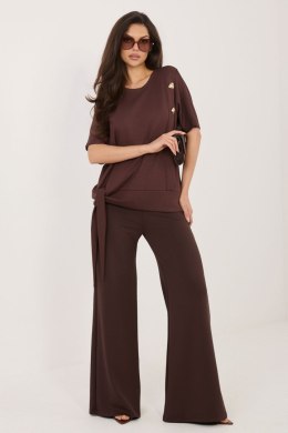 Spodnie Komplet Model RV-KMPL-A1235.29P Dark Brown - Relevance Relevance