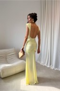Sukienka Model Aurelia ZOL SUK0556 Yellow - Roco Fashion Roco Fashion