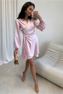 Sukienka Model Catlin JRO SUK0554 Light Pink - Roco Fashion Roco Fashion