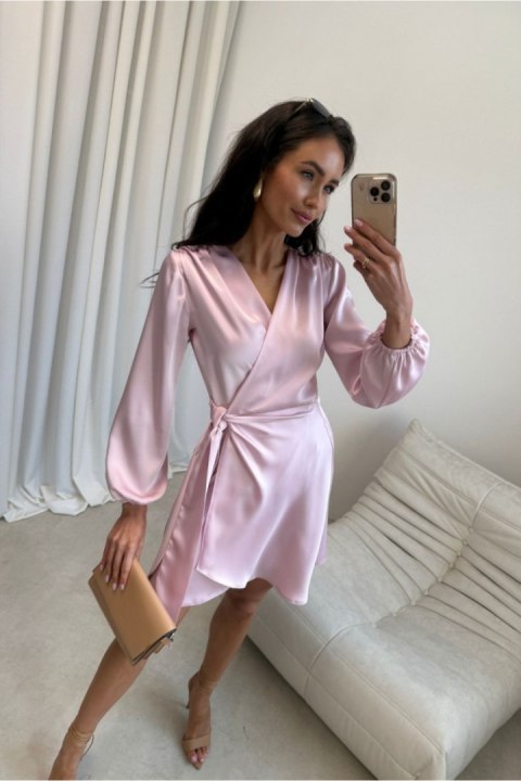 Sukienka Model Catlin JRO SUK0554 Light Pink - Roco Fashion Roco Fashion