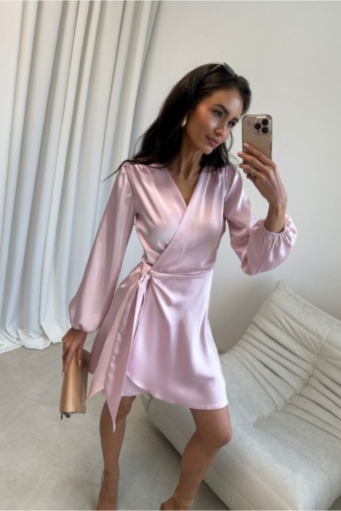 Sukienka Model Catlin JRO SUK0554 Light Pink - Roco Fashion Roco Fashion