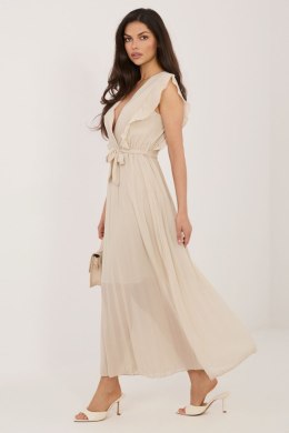 Sukienka Model IT-SK-13166.60 Beige - Rue Paris Rue Paris