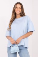 Tshirt Damski Model RV-BZ-A1230.12 Light Blue - Rue Paris Rue Paris