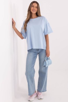 Tshirt Damski Model RV-BZ-A1230.12 Light Blue - Rue Paris Rue Paris