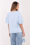 Tshirt Damski Model RV-BZ-A1230.12 Light Blue - Rue Paris Rue Paris