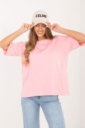 Tshirt Damski Model RV-BZ-A1230.12 Light Pink - Rue Paris Rue Paris