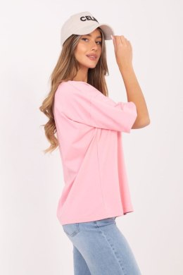 Tshirt Damski Model RV-BZ-A1230.12 Light Pink - Rue Paris Rue Paris