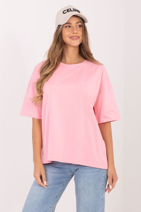 Tshirt Damski Model RV-BZ-A1230.12 Light Pink - Rue Paris Rue Paris