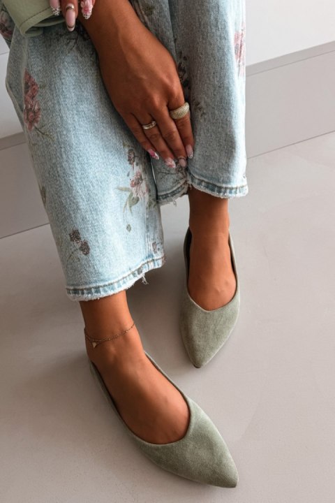 Baleriny Model Lelisa 5199 Green - Step in style Step in style