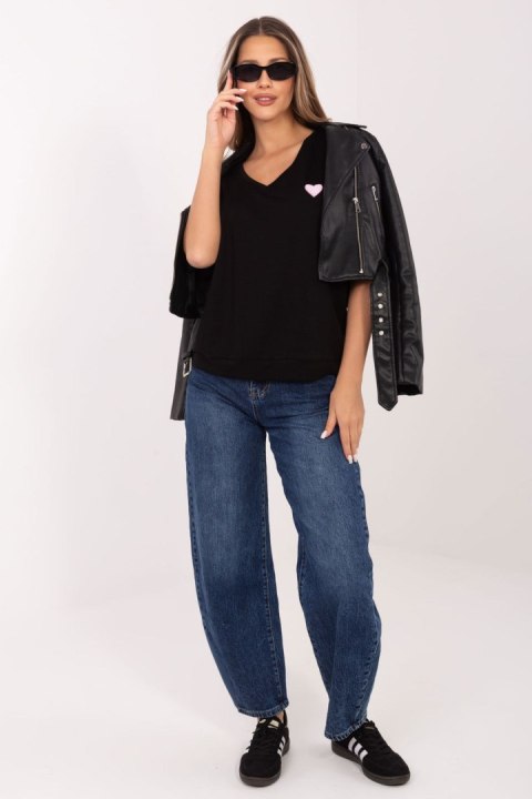 Bluzka Model RV-BZ-A1259.01P Black - Relevance Relevance