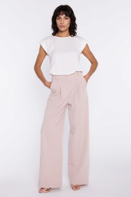 Bluzka z rękawem kimono B222 Ecru - Nife Nife