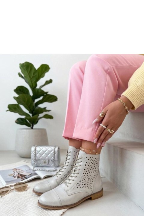 Botki Model Cambell 26-19419GD Gold Grey - Solea Solea