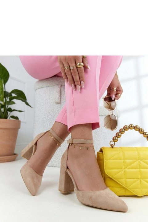 Czółenka Model Ava AH-60 Beige - Solea Solea