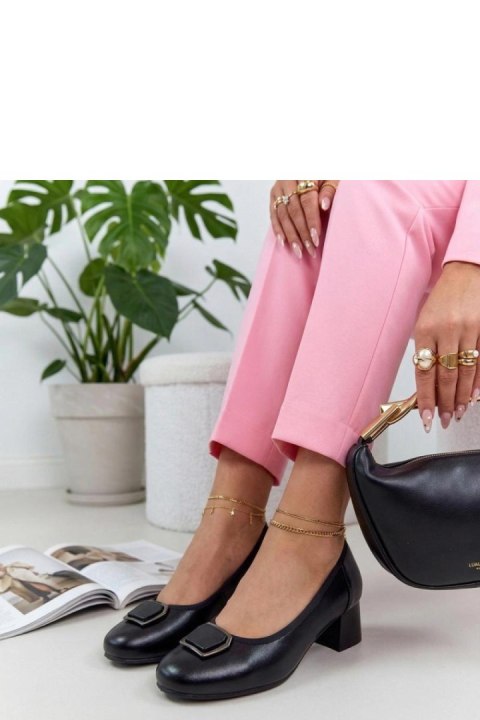 Czółenka Model Cambell 26-19413BK Black - Solea Solea