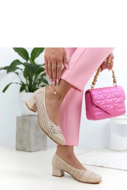 Czółenka Model Cambell 26-19415BG Beige - Solea Solea