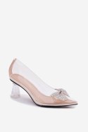 Czółenka Model Vinceza 62275 Beige - Step in style Step in style