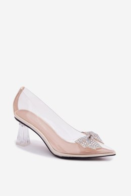 Czółenka Model Vinceza 62275 Beige - Step in style Step in style