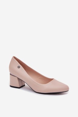 Czółenka Model Vinceza 62292 Beige - Step in style Step in style