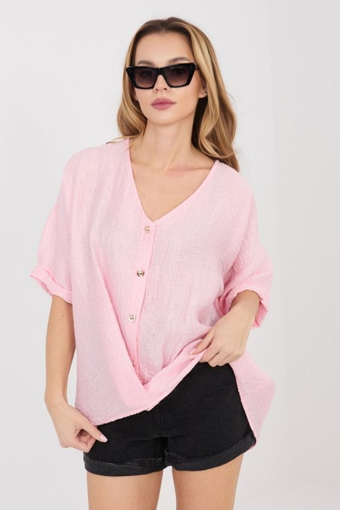 Koszula Damska Model IT-BZ-81891.49 Light Pink - Italy Moda Italy Moda