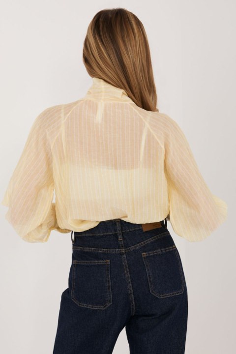 Koszula Damska Model IT-KS-26010.76 Light Yellow - Italy Moda Italy Moda