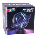Kula Zręcznościowa Labirynt 3D Gra Logiczna Przeźroczysta 158 Etapów LEAN Toys